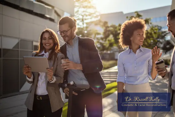 Adult patient in Orange, CA showing healthy smile after preventive dental care with Dr. Russell Kelly