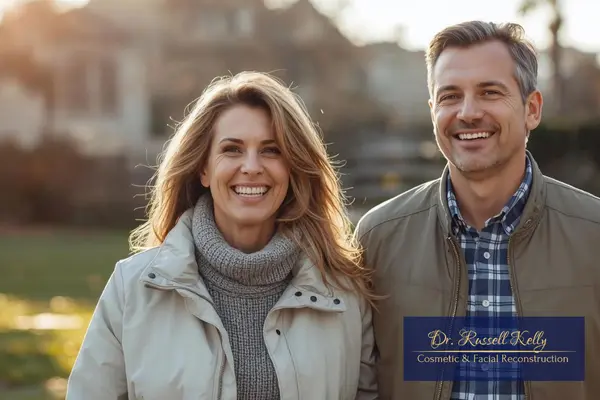 Orange, CA adults smiling confidently after year-end dental care before the new year